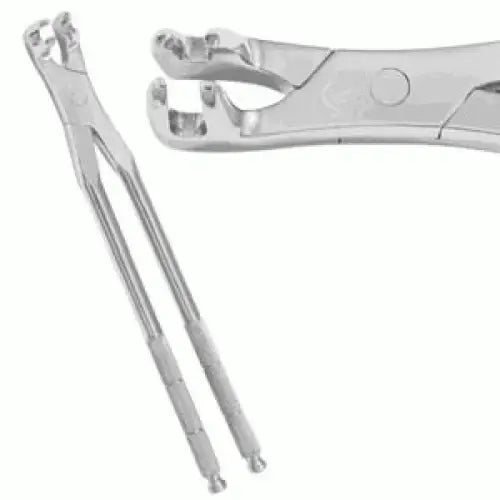 Four Root Molar Forceps 19" Professional Equine Dental Extraction Forceps