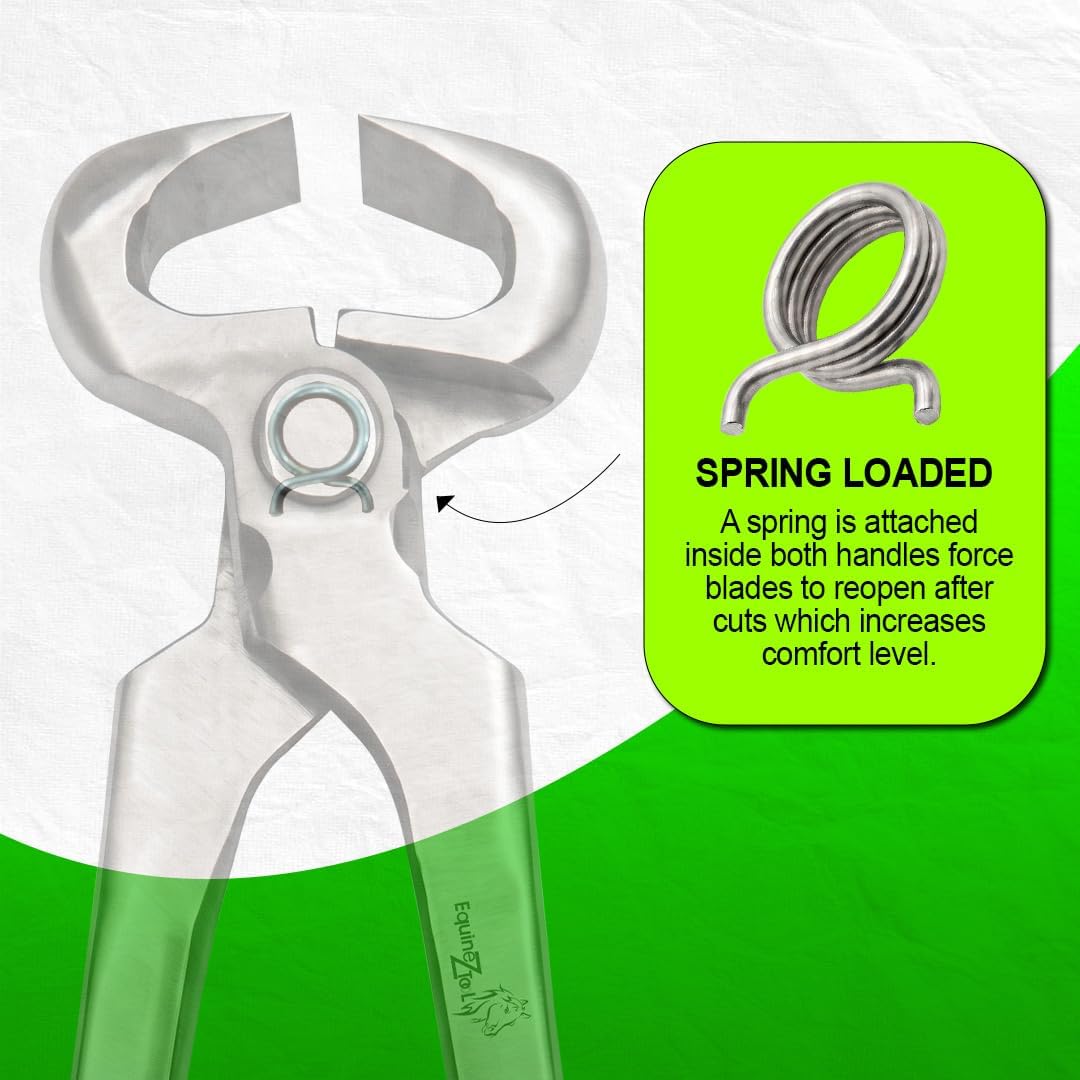 14-Inch Spring Loaded Hoof Nipper