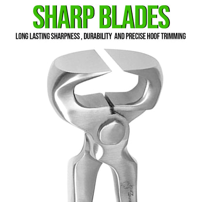 12 Inch Hoof Nipper – Heavy Duty Farrier Tool for Horse Hoof Trimming & Professional Use