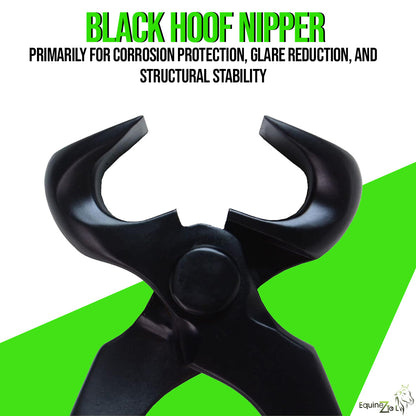 12 Inch Black Hoof Nipper-PVC covered handles