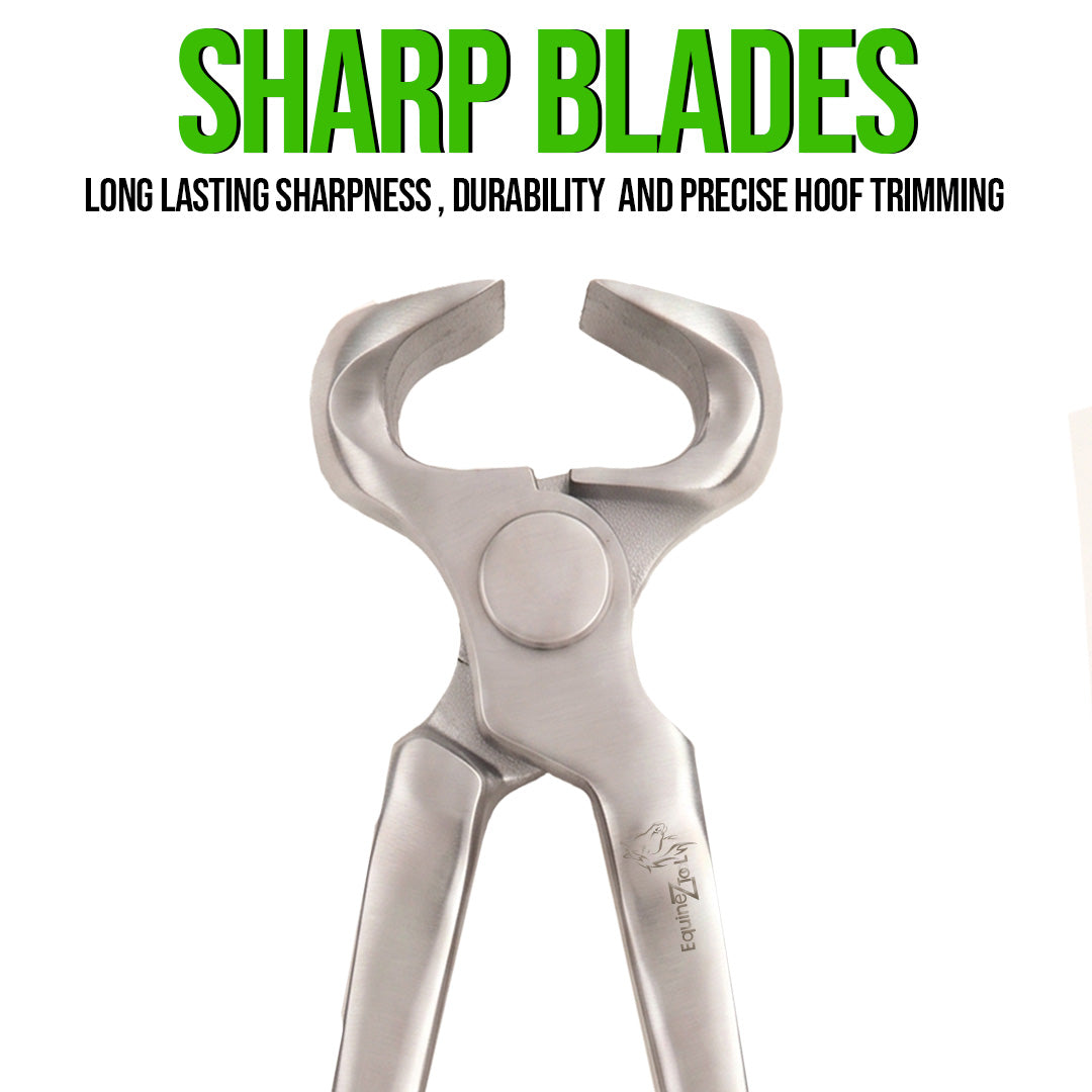 10 Inch Miniature Hoof Nipper – Professional Farrier Tool for Small Horse & Pony Hoof Trimming