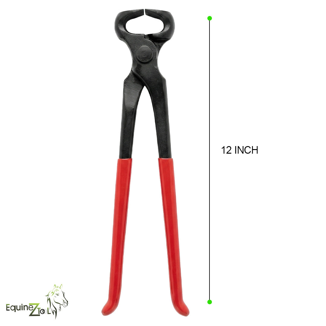 12 Inch Black Hoof Nipper-PVC covered handles