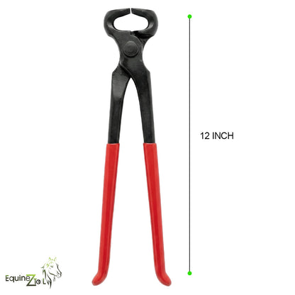 12 Inch Black Hoof Nipper-PVC covered handles