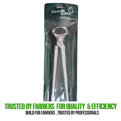 10 Inch Miniature Hoof Nipper – Professional Farrier Tool for Small Horse & Pony Hoof Trimming