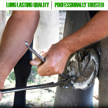 15 Inch Hoof Nipper – Black Coated Heavy Duty Farrier Tool for Horse Hoof Trimming & Professional Use