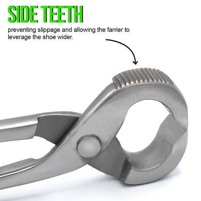 12" Side teeth Farrier Shoe Puller And Spreader 2 in 1
