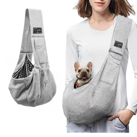 Cotton Comfortable Dog Bag Pet Out Crossbody Shoulder Bag&nbsp;