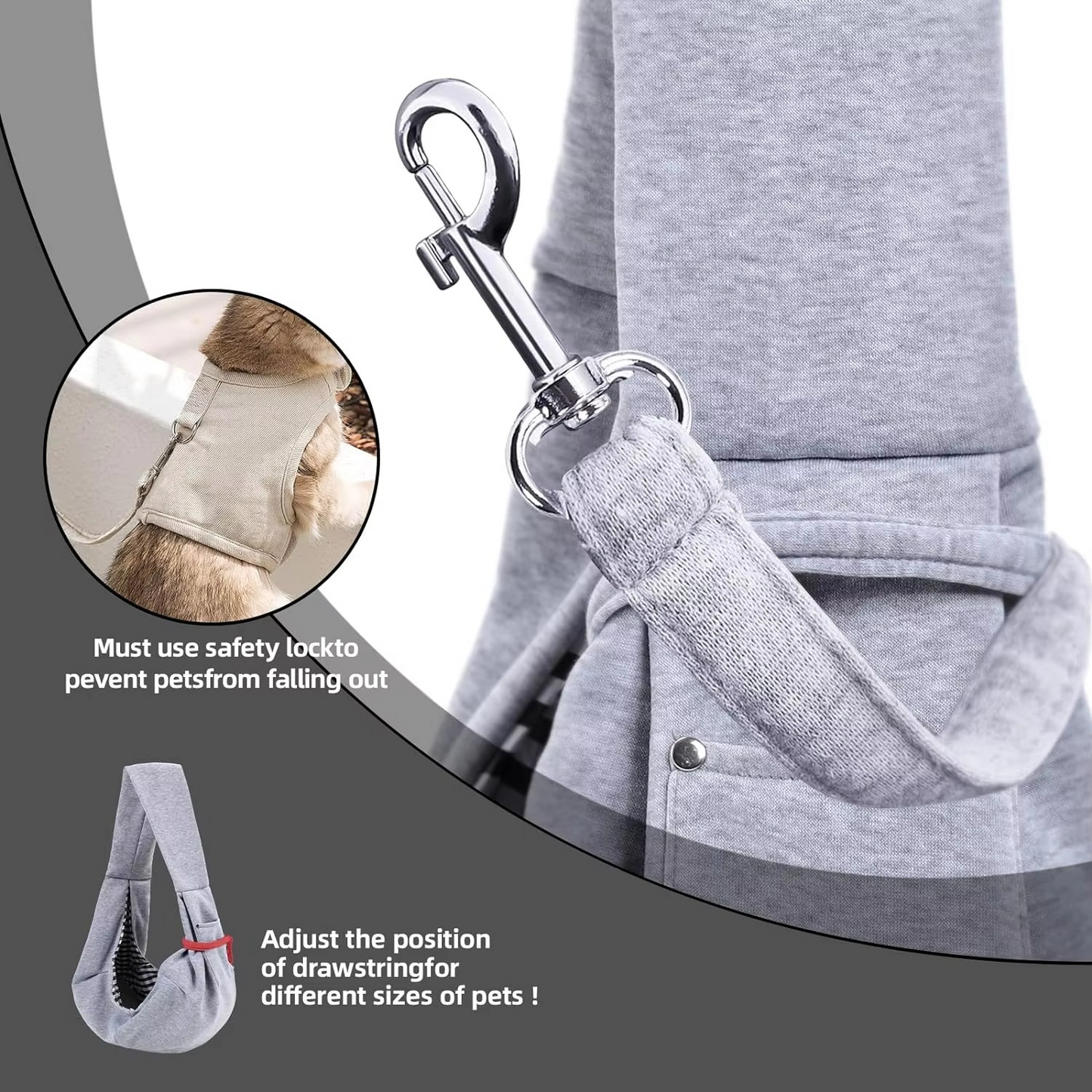 Cotton Comfortable Dog Bag Pet Out Crossbody Shoulder Bag&nbsp;