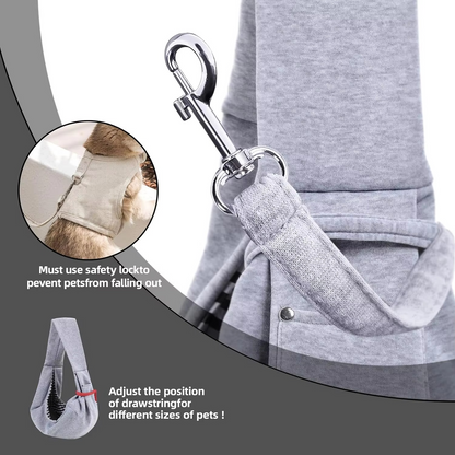 Cotton Comfortable Dog Bag Pet Out Crossbody Shoulder Bag&nbsp;