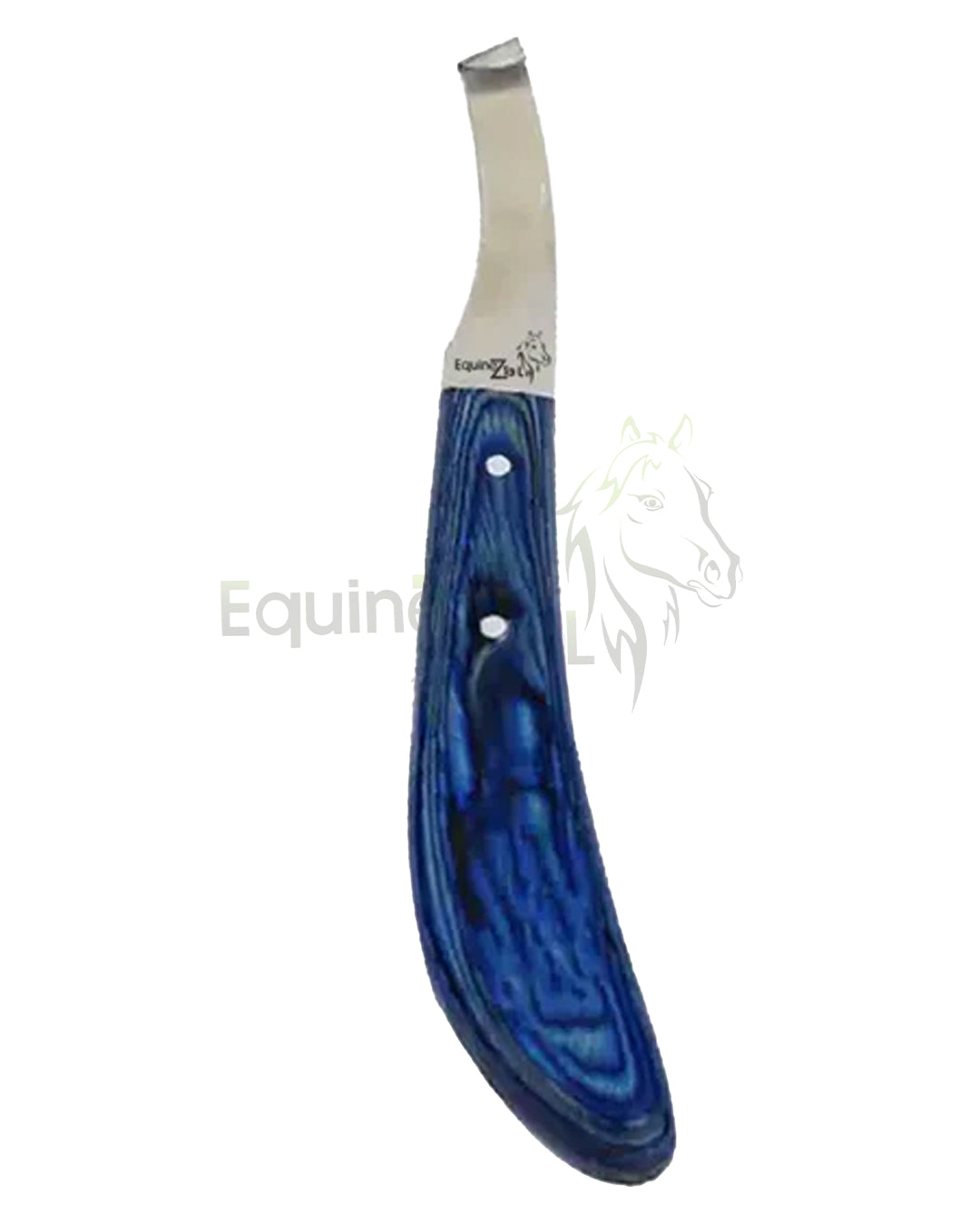 Hoof Knife Blue Handle – Professional Farrier Tool for Horse Hoof Trimming, Cleaning & Maintenance