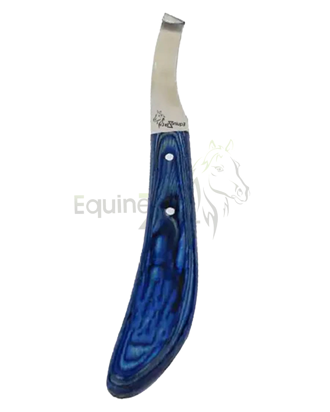 Hoof Knife Blue Handle – Professional Farrier Tool for Horse Hoof Trimming, Cleaning & Maintenance
