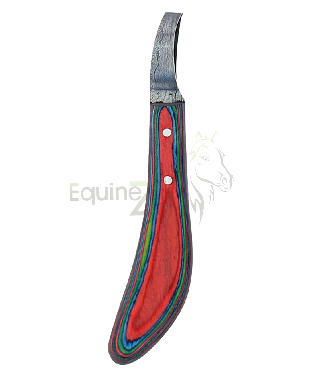 Demascus Hoof Knife – Professional Farrier Hoof Trimming Knife for Horse Hoof Care & Cleaning
