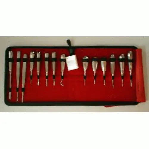 Elevator Set of 14 – Professional Veterinary & Equine Dental Elevators Kit for Tooth Extraction Procedures
