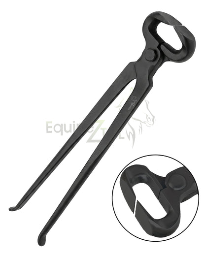 15 Inch Hoof Nipper – Black Coated Heavy Duty Farrier Tool for Horse Hoof Trimming & Professional Use