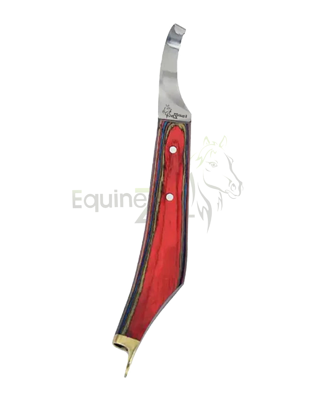 Hoof knife Set With Brass Horseshoeing Topper