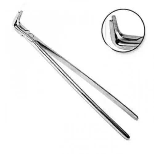 14” Heavy Duty Forceps | Professional Stainless Steel Veterinary & Industrial Grip Tool