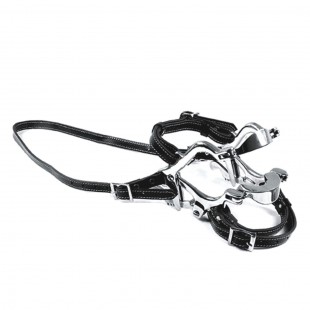 Pony Speculum with Leather Straps